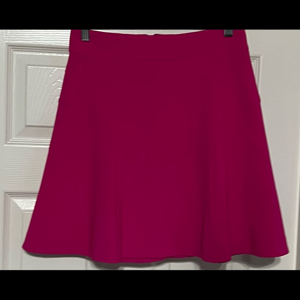 Hot pink/fuchsia mini skirt from EXPRESS